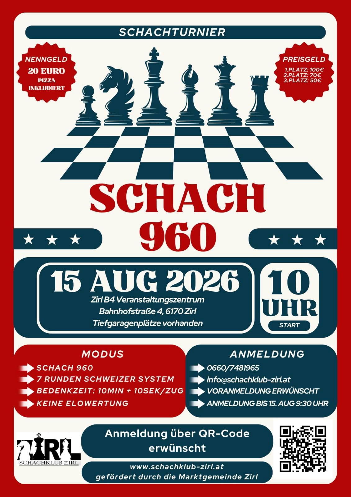 Schach 960 Turnier